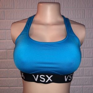 Light blue Victoria’s Secret sports bra